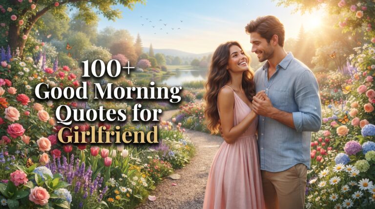 Romantic Good Morning Quotes for Girlfriend with heartfelt love messages and beautiful morning wishes.